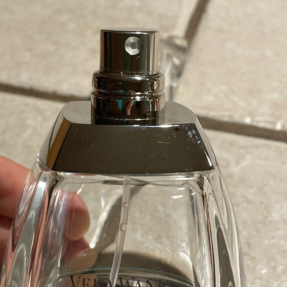 (EMPTY BOTTLE) VERA WANG PERFUME GLASS BOTTLE 3.4OZ 100ML - Picture 4 of 9